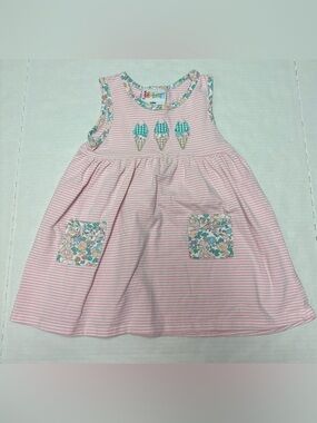 Jellybean ice cream dress, size 18m